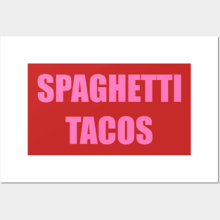 Spaghetti Tacos iCarly Penny Tee Posters and Art